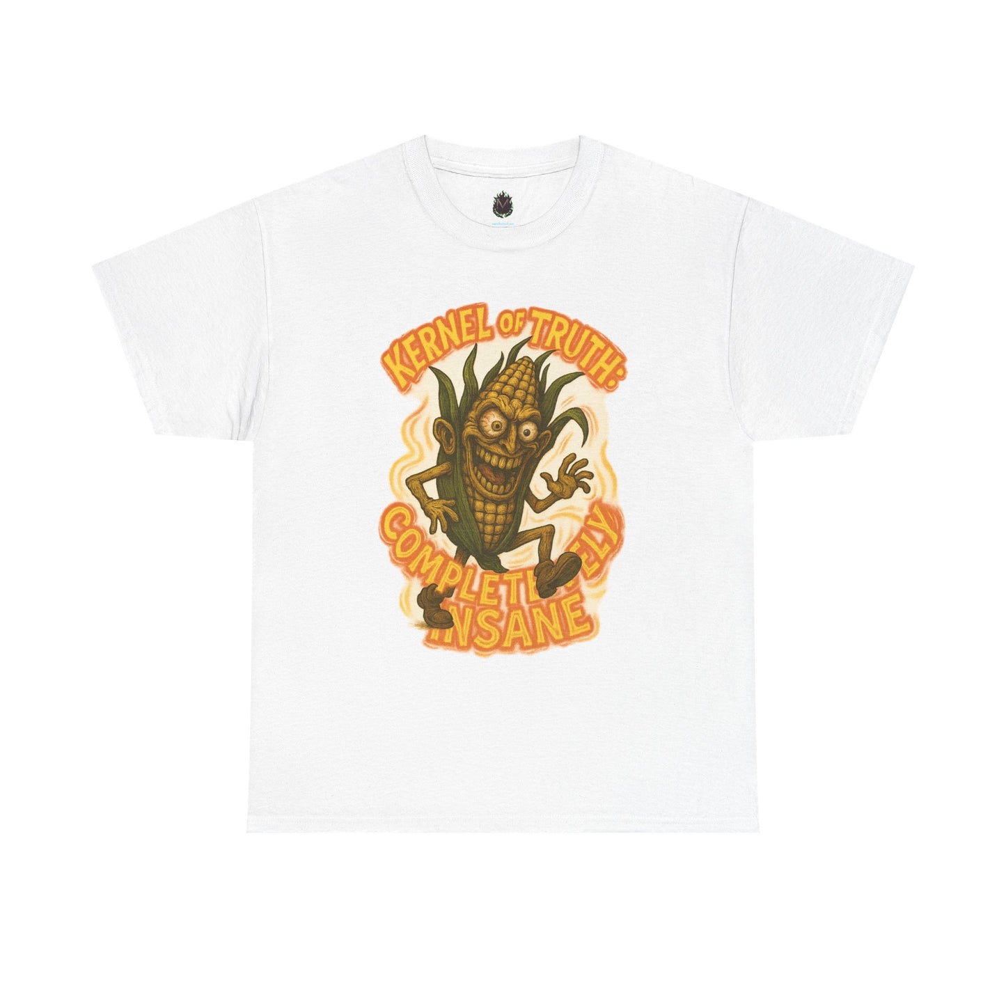 Kernel of Truth – Completely Insane Corn Monster T-Shirt