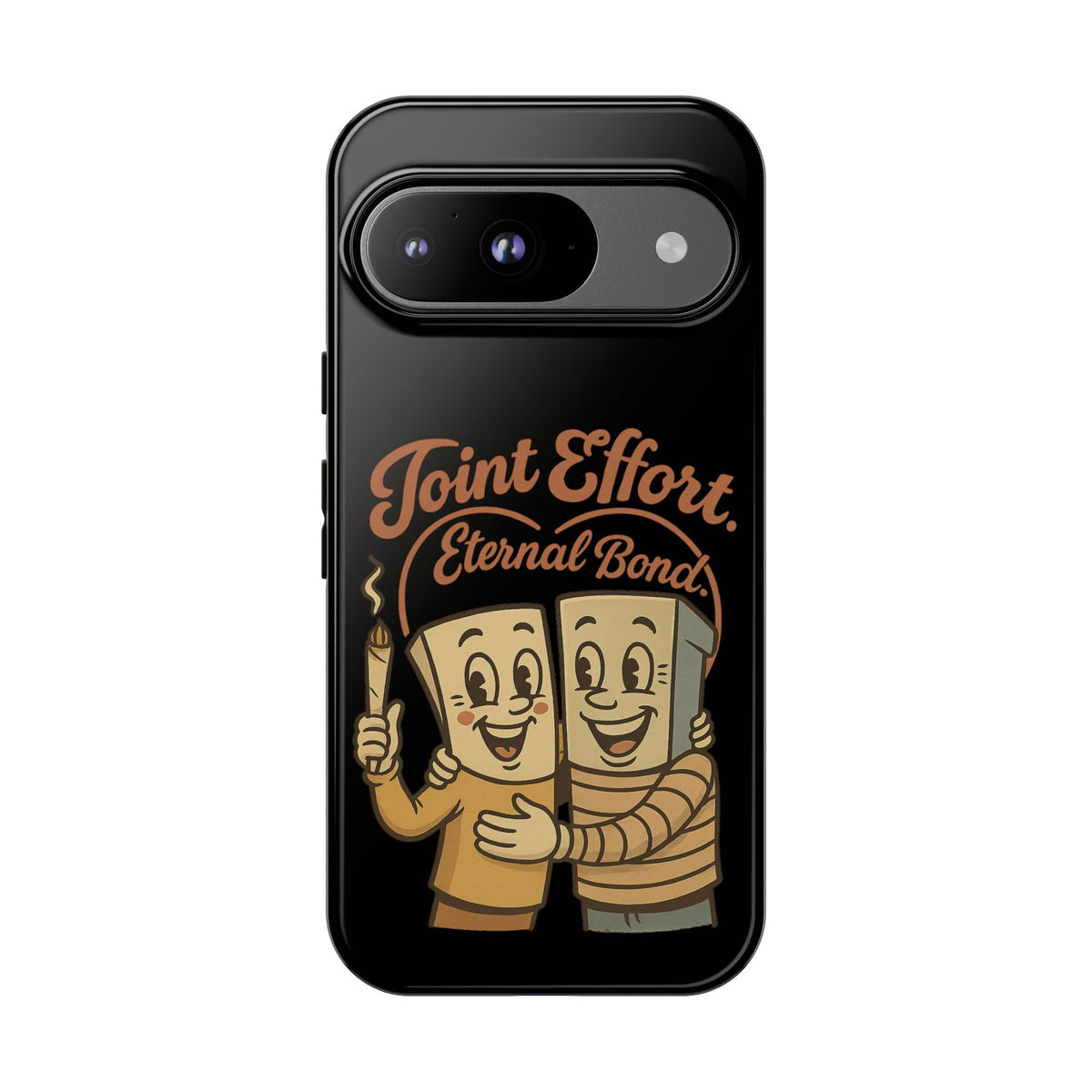 Phone Case — "Joint Effort Eternal Bond" Retro Cannabis Matchstick Design