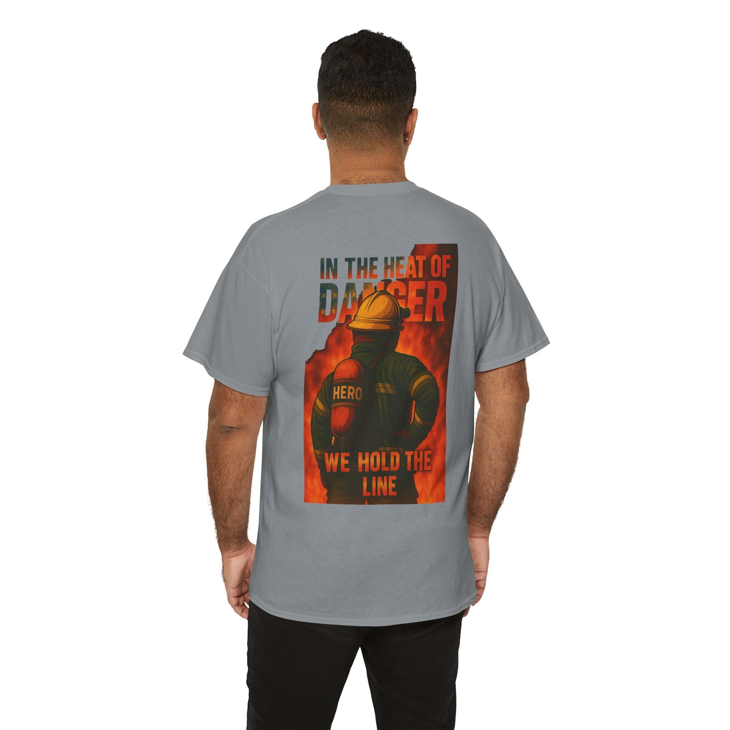 We Hold the Line – Firefighter Valor Tee