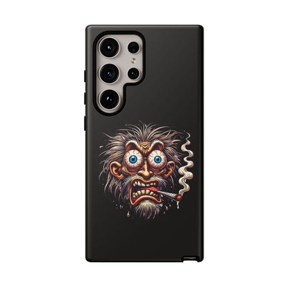 Phone Case — Wild Cartoon Monster Smoking Design