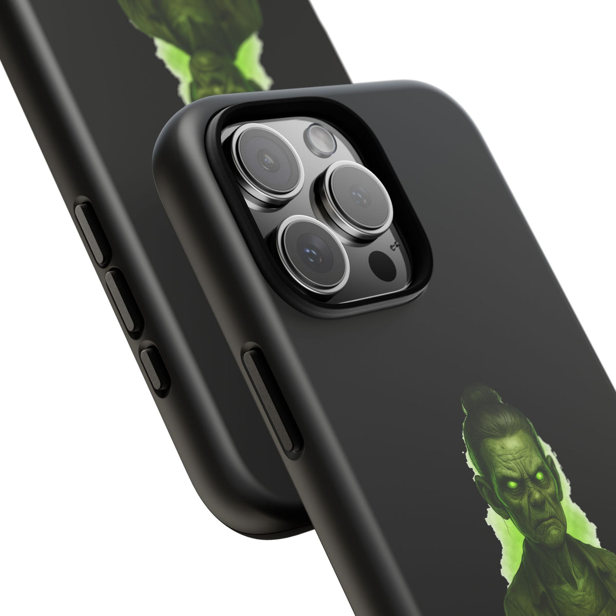Spooky Green Ghost Phone Case — "I Baked Cookies, They Scream Now" Horror iPhone Cover