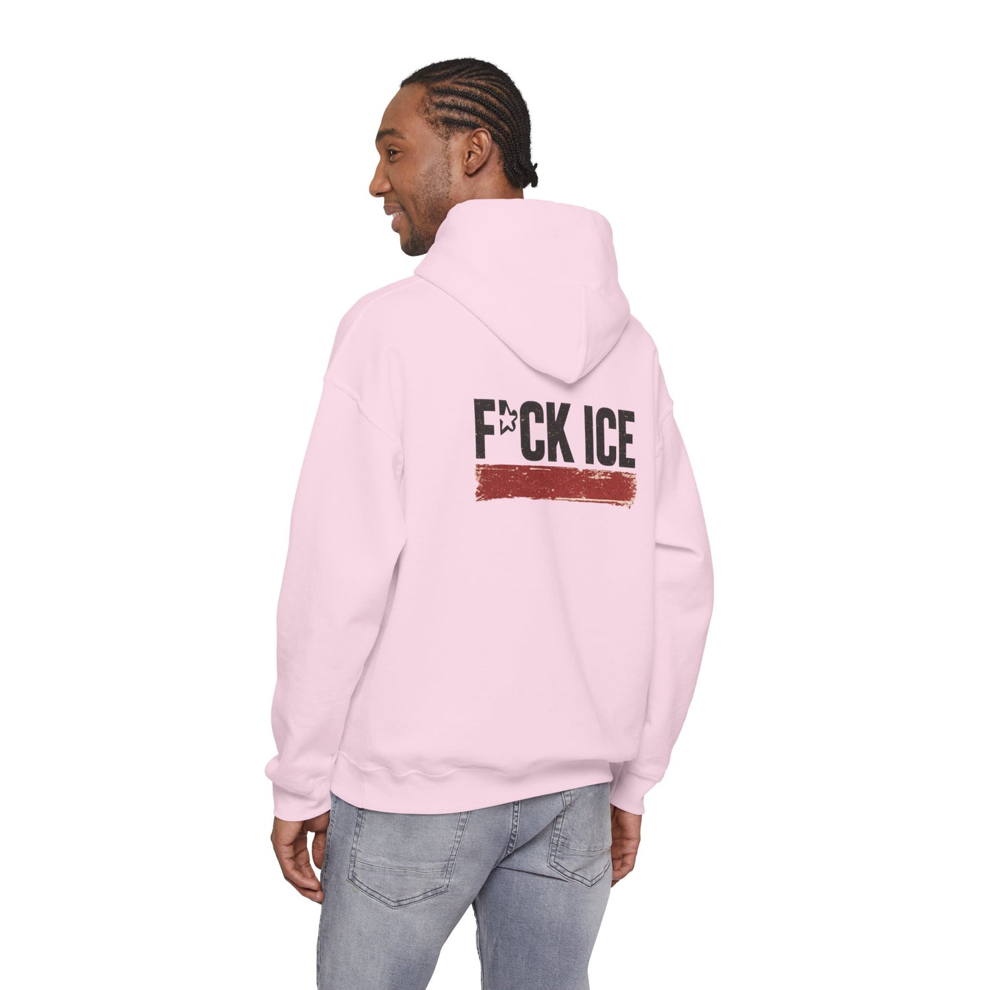 Political Hoodie - "F*CK ICE" Protest Hooded Sweatshirt