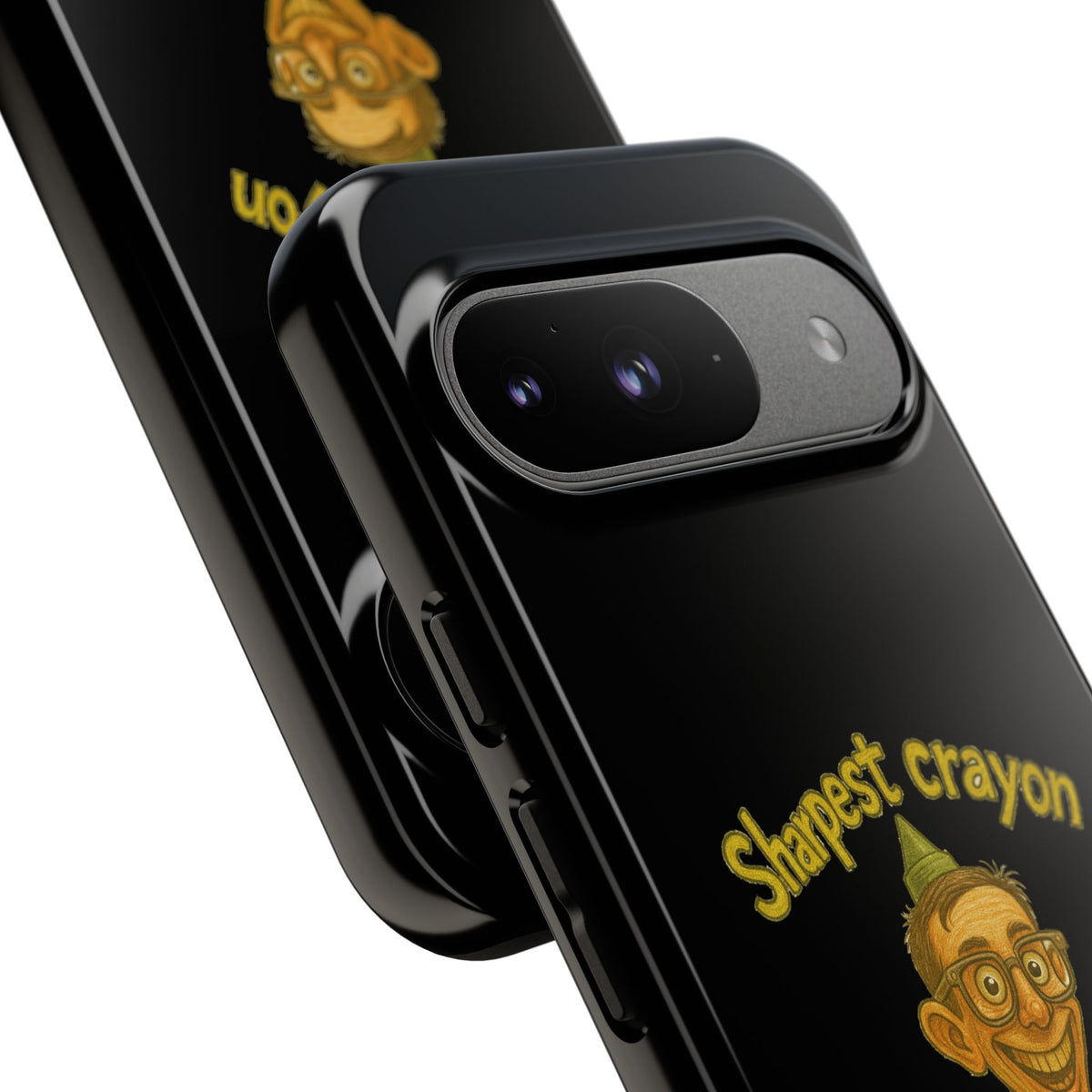 Phone Case — "Sharpest Crayon in the Tool Shed" Retro Teacher/Geek Protective Cover