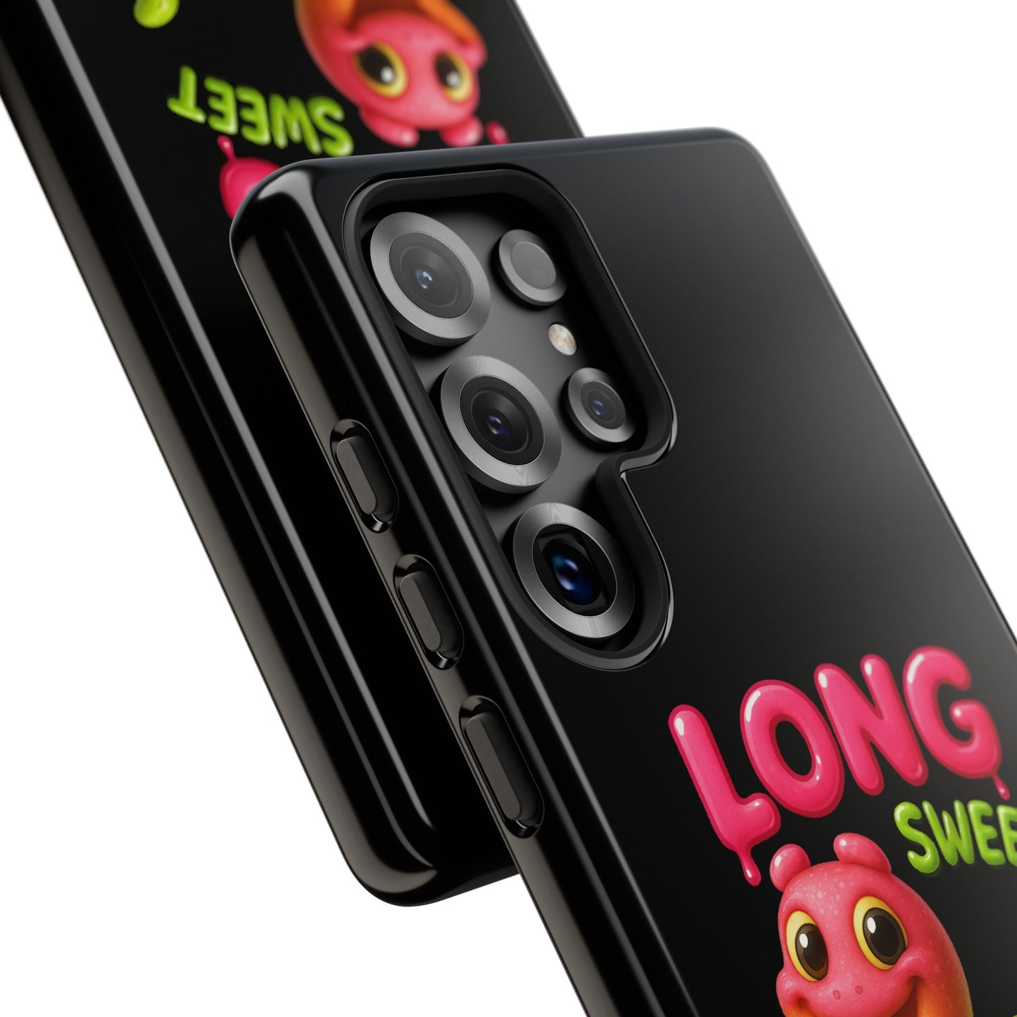 Phone Case — "Long Sweet Sticky" Cute Candy Snake Protective Case