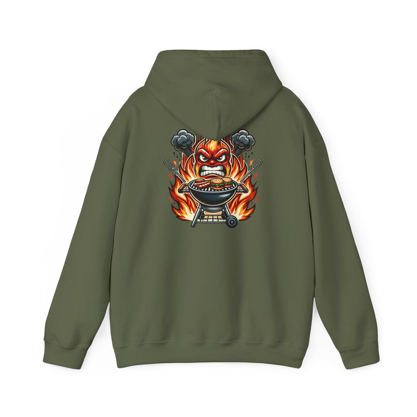 Grillmaster Hoodie – Fire Fueled, Meat Approved