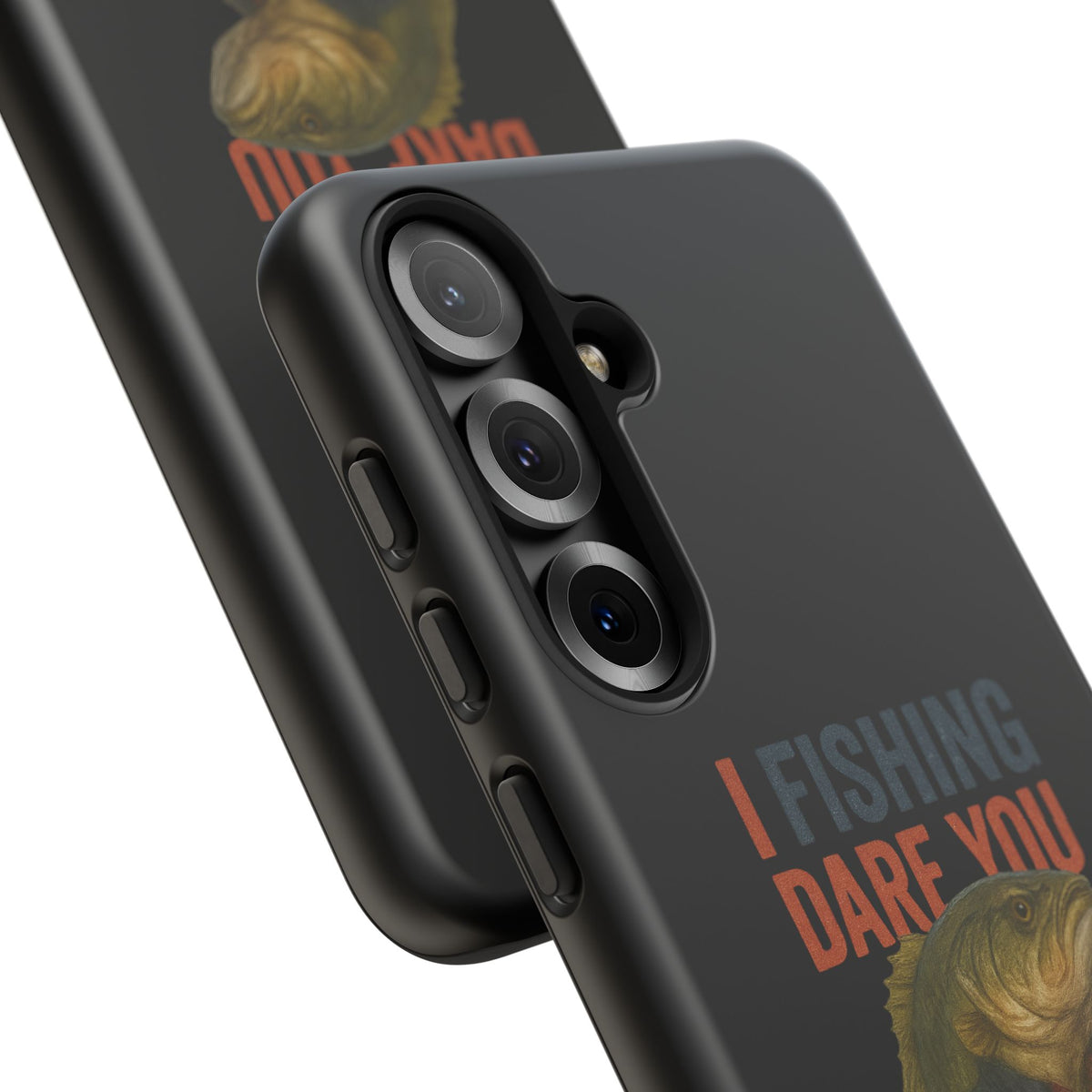 Fishing Dare You Phone Case — Funny Bass Angler Protective Cover