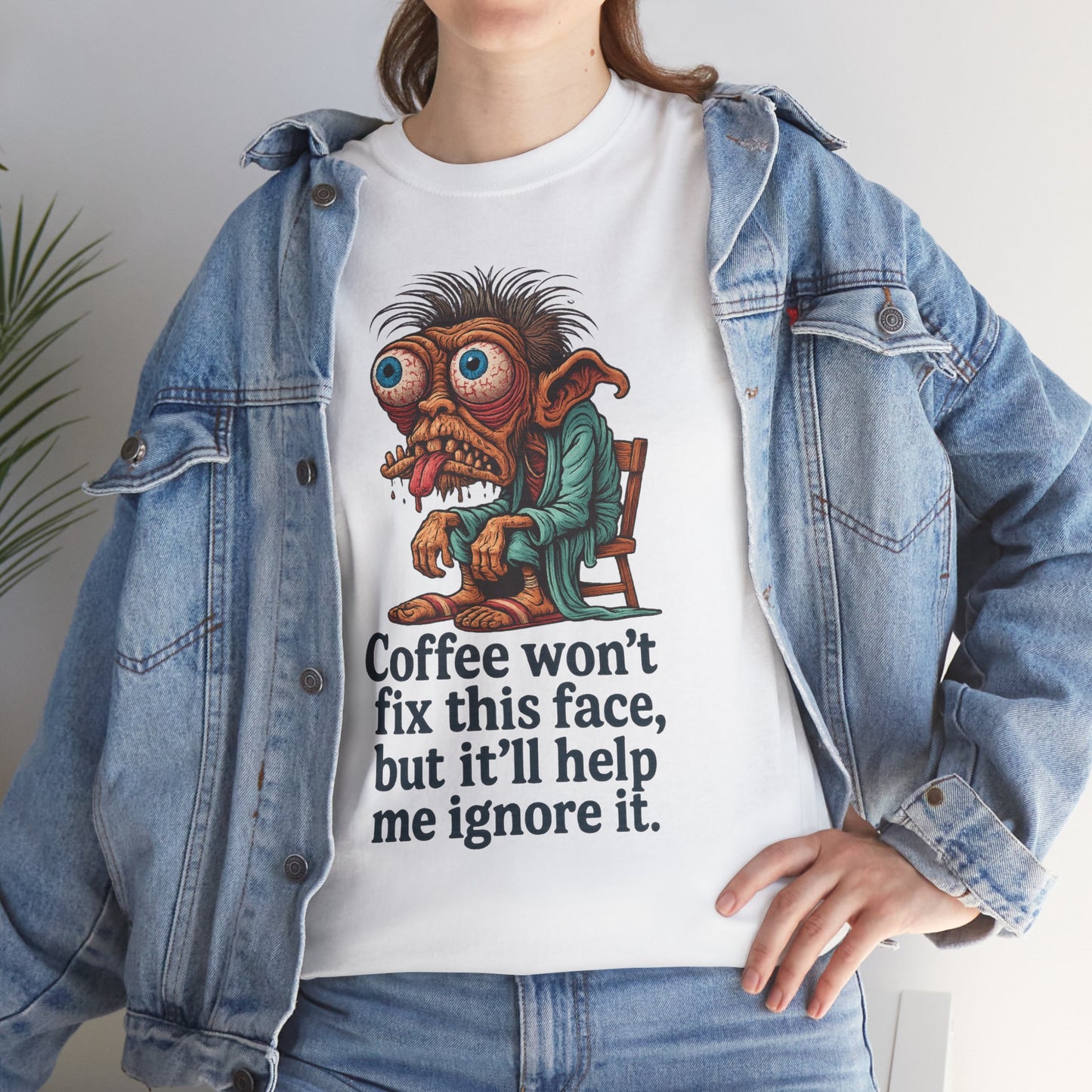 Coffee Won’t Fix This Face – Zombie Morning Tee