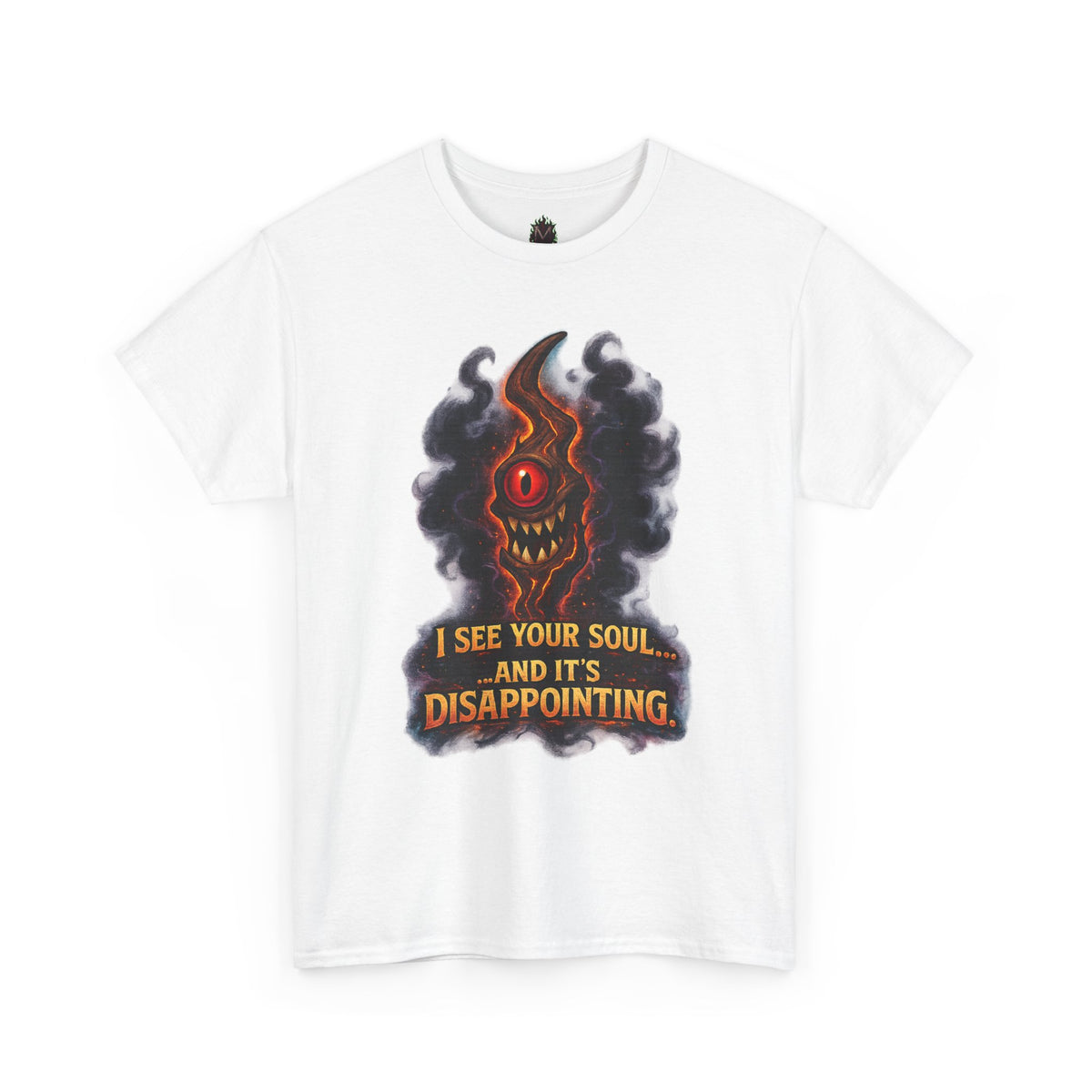 I See Your Soul Demon Eye T-Shirt | Horror Graphic Tee