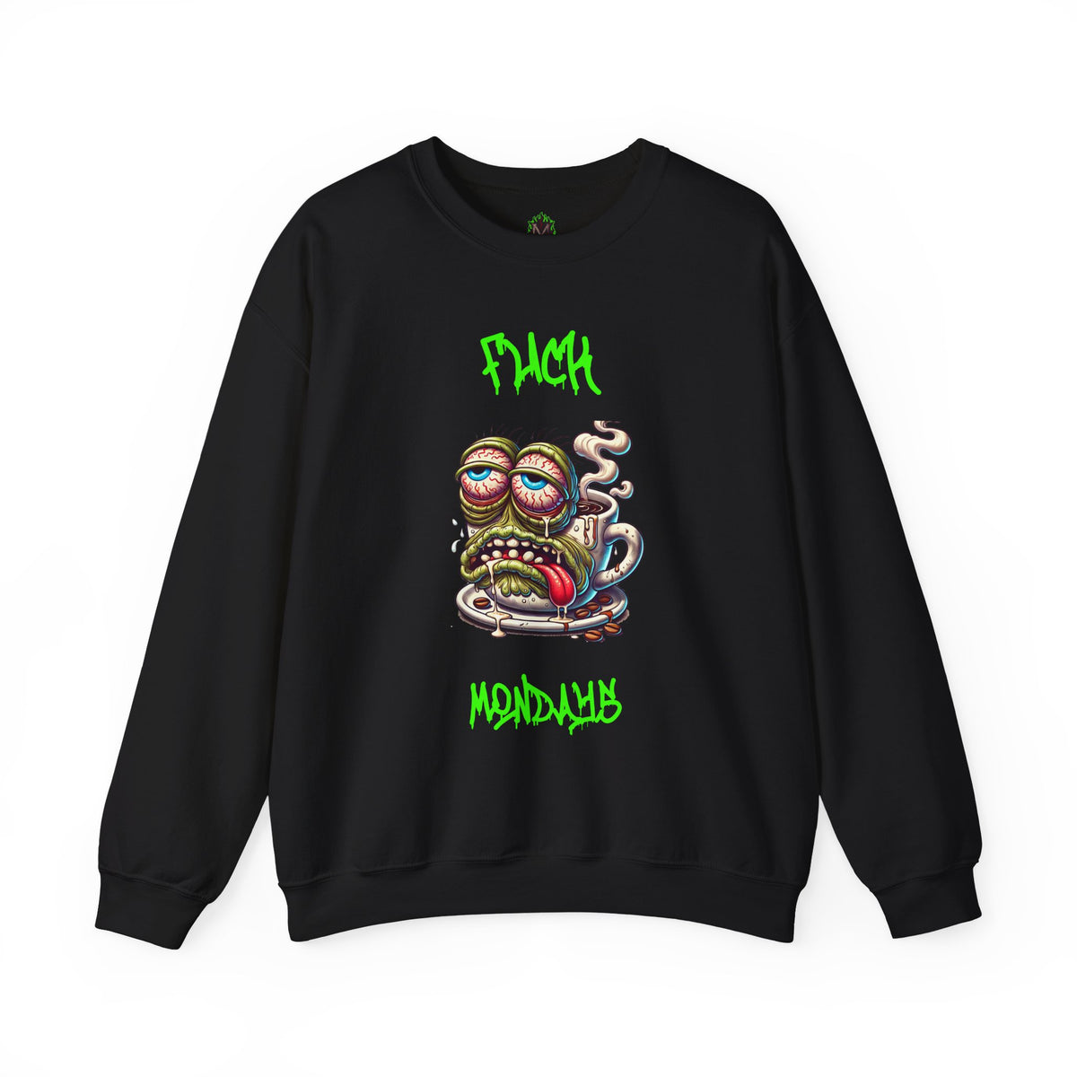 F*** Mondays Coffee Zombie Crewneck Sweatshirt