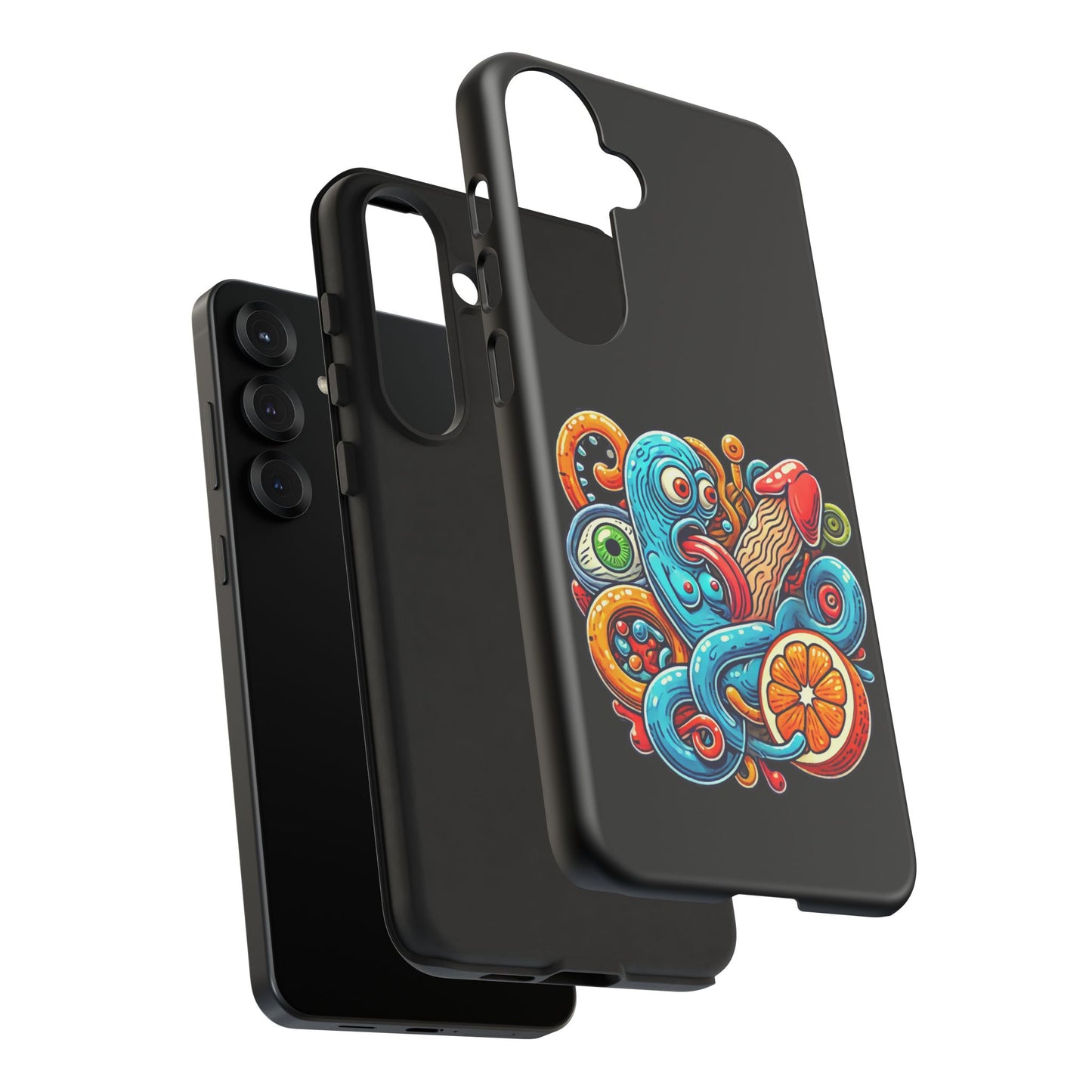 Octopus Surf Phone Case — Colorful Nautical Art Protective Phone Cover