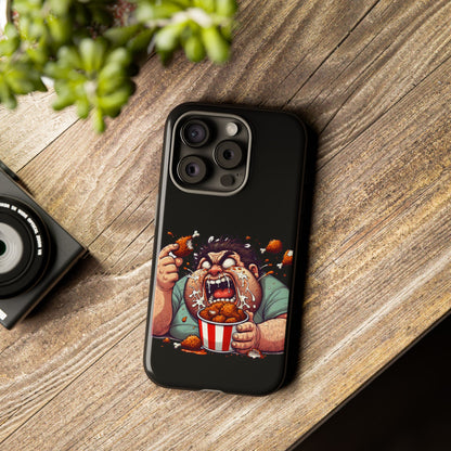 Phone Case — "Tough Cases" Chicken Wing Feast Graphic