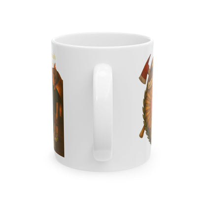 Not All Heroes Stand Tall – Firefighter PTSD Awareness Mug