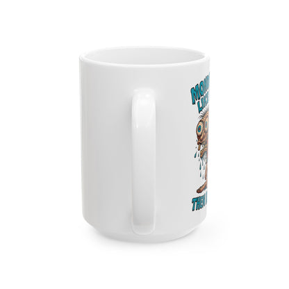 Monday Hit Me Like a Bus – Zombie Work Goblin Mug