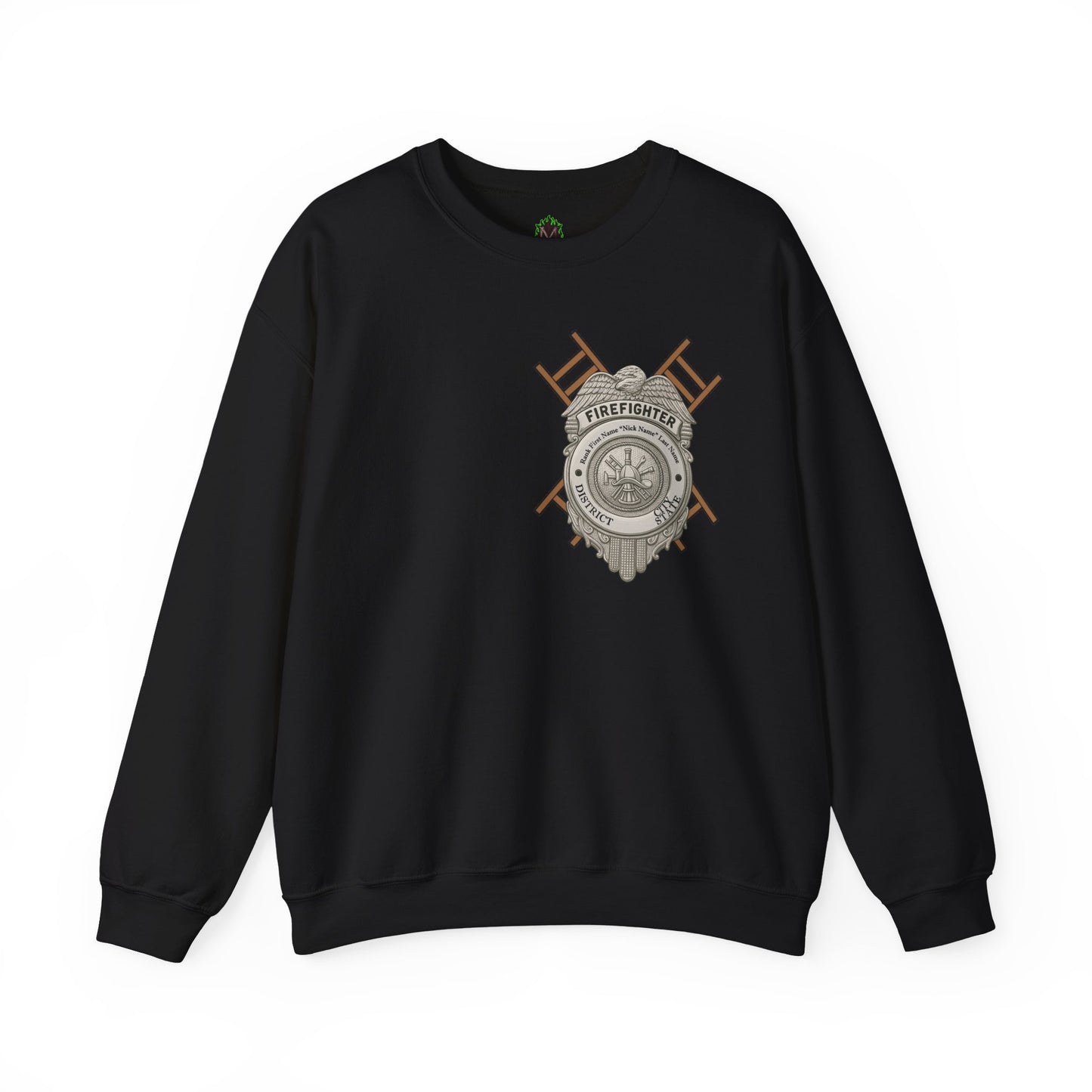 Courage Under Fire Strength in the Smoke Crewneck Sweatshirt