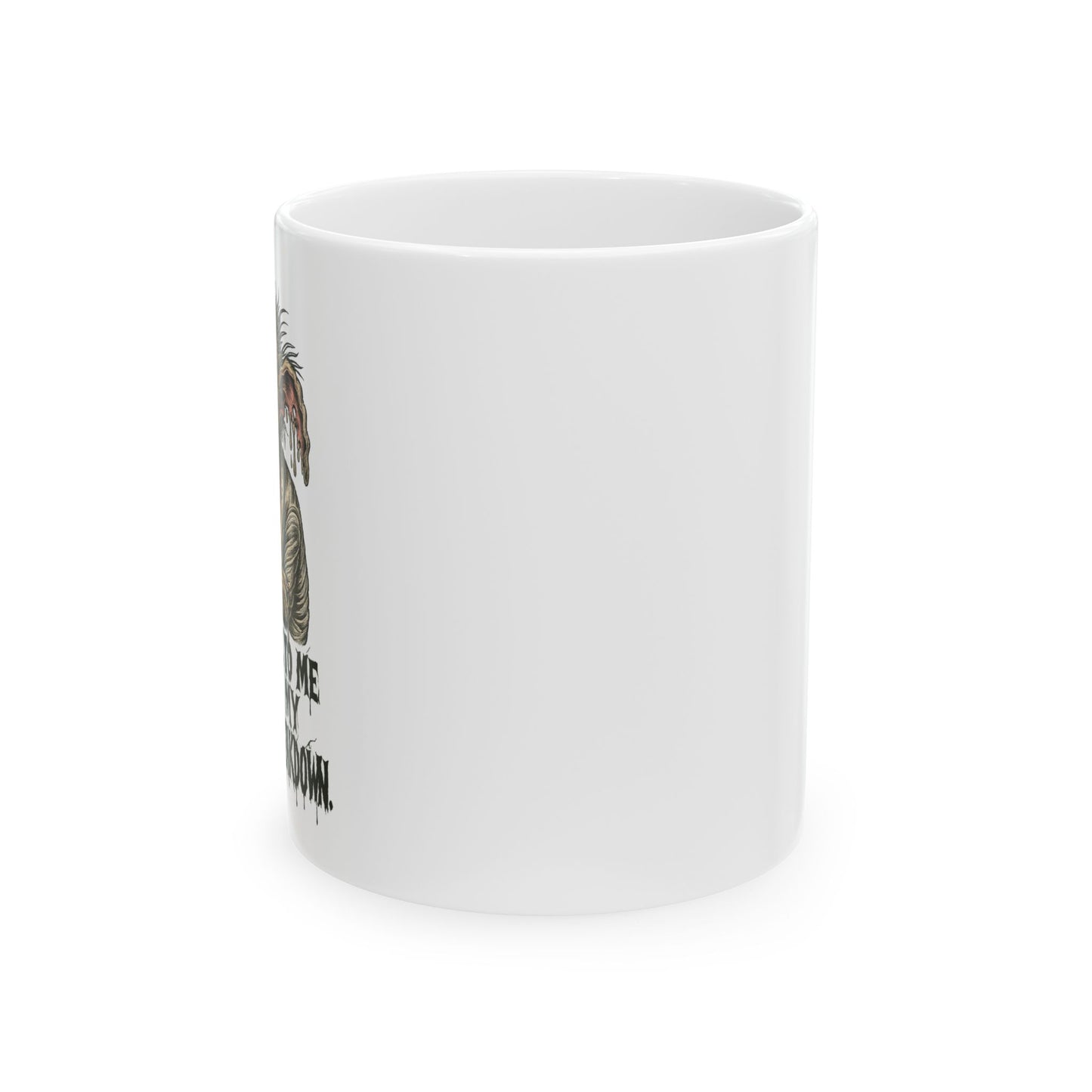 Don’t Talk to Me Before My Seventh Breakdown – Psychotic Coffee Goblin Mug