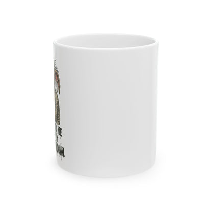 Don’t Talk to Me Before My Seventh Breakdown – Psychotic Coffee Goblin Mug