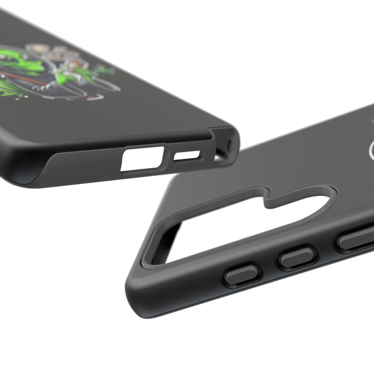 Reaper Alien Phone Case – Cute Grim Reaper Smoking Weed iPhone Case