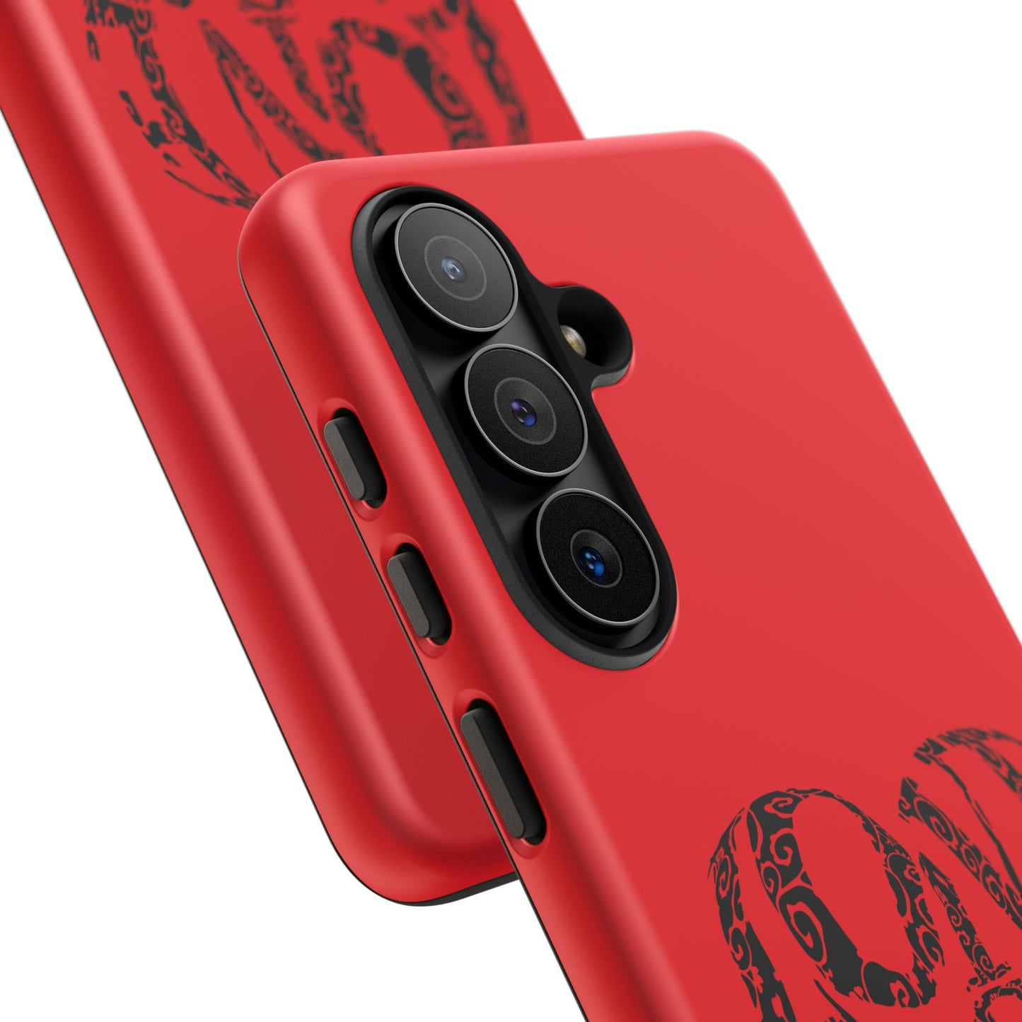 Red 'Love Justice' Heart Phone Case — Protective iPhone Cover, Valentine’s Gift