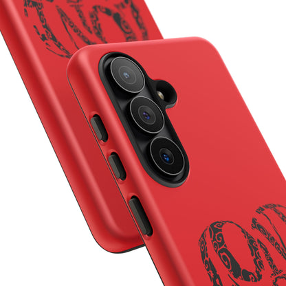 Red 'Love Justice' Heart Phone Case — Protective iPhone Cover, Valentine’s Gift
