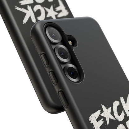 Phone Case — “F*ck Ice” Bold Protest Graphic Protective Case