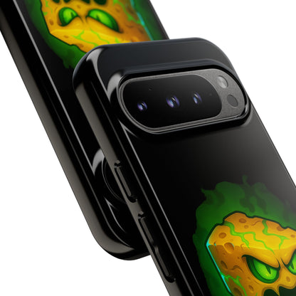 Phone Case — 'Smell That? It's Fear.' Spooky Cheese Monster Protective Case