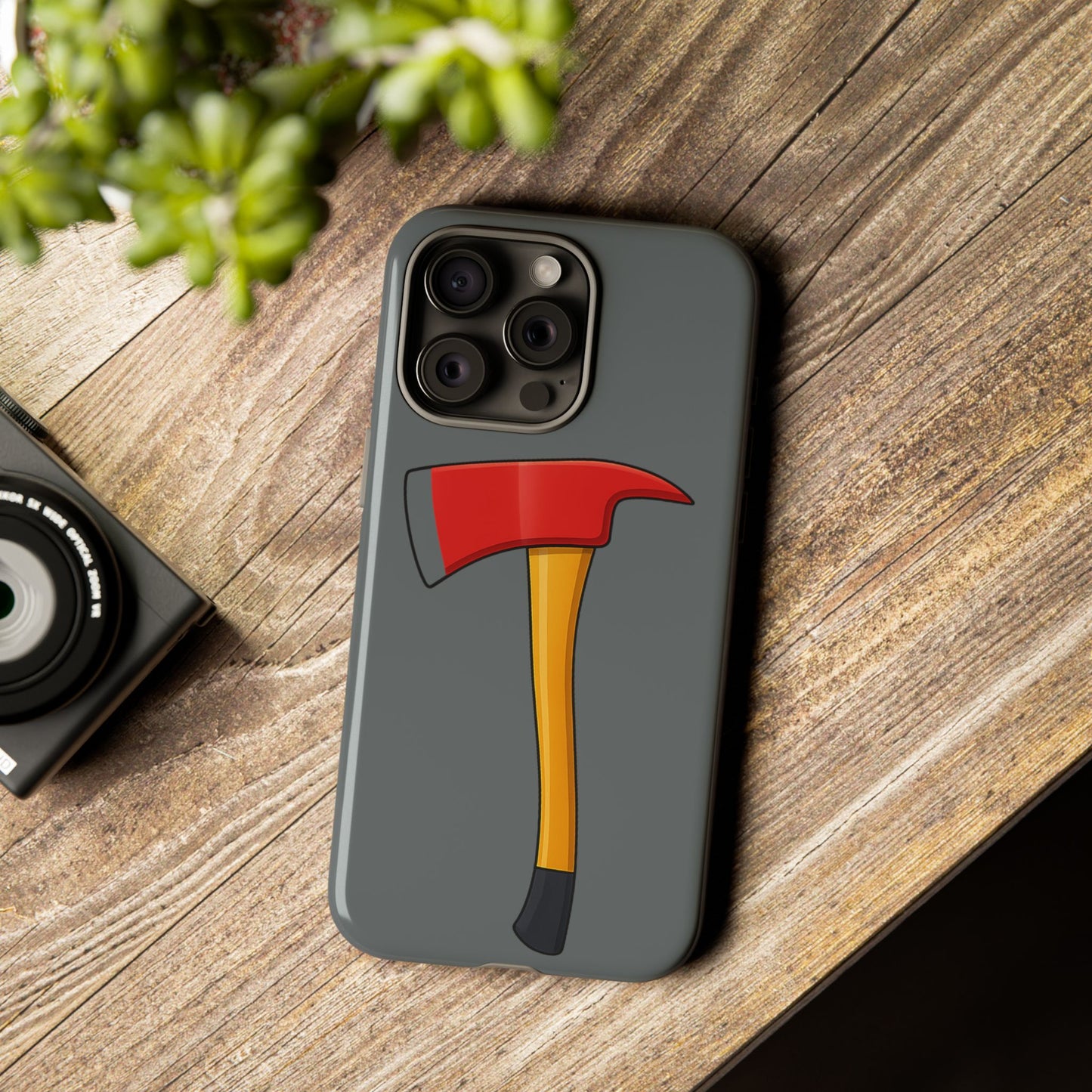 Ax Head Tough Phone Case — Rugged Protective iPhone Cover