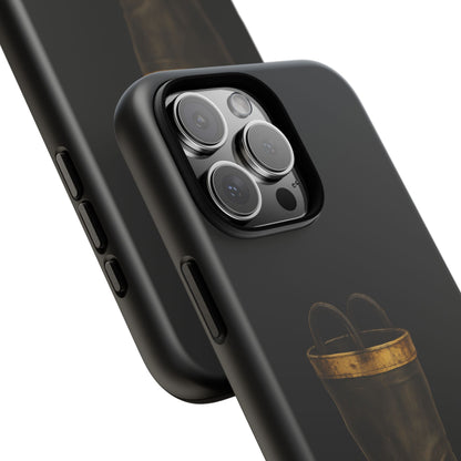 Vintage Fire Boot Phone Case — Rugged Protective iPhone Cover