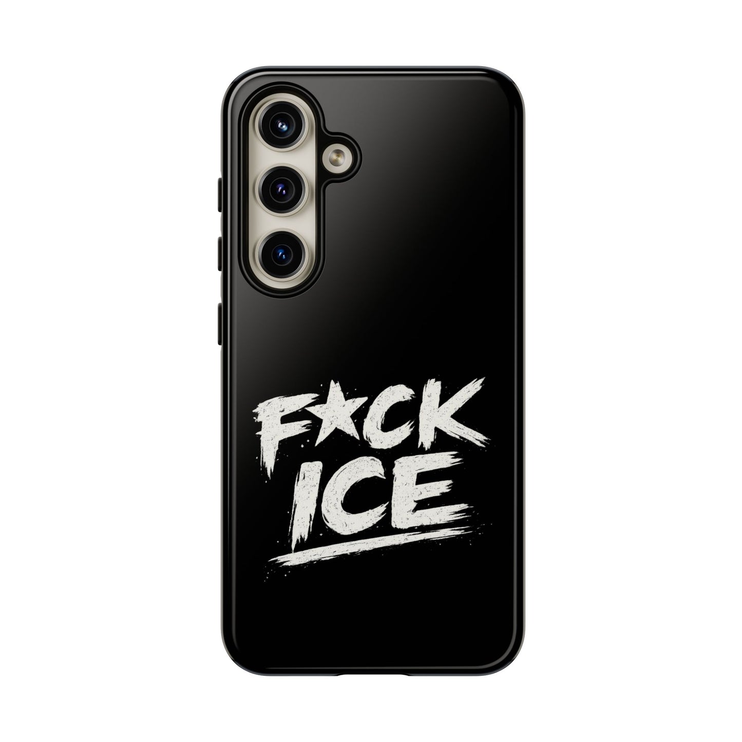 Phone Case — “F*ck Ice” Bold Protest Graphic Protective Case