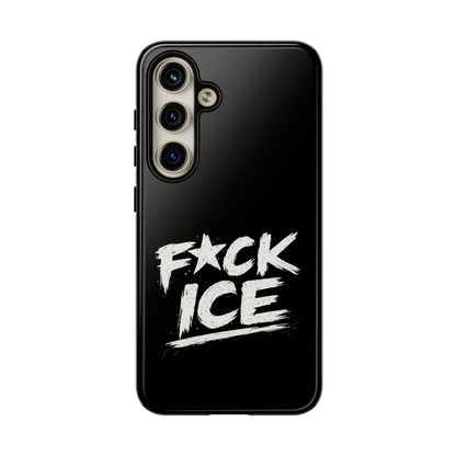 Phone Case — “F*ck Ice” Bold Protest Graphic Protective Case