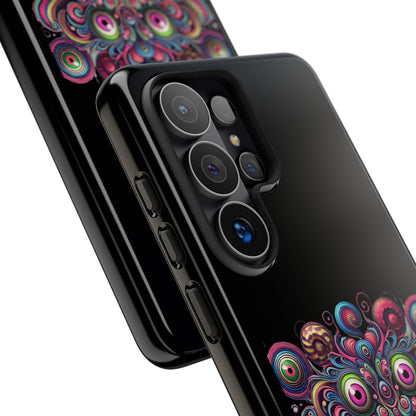 Psychedelic Smiling Eye Cluster Phone Case