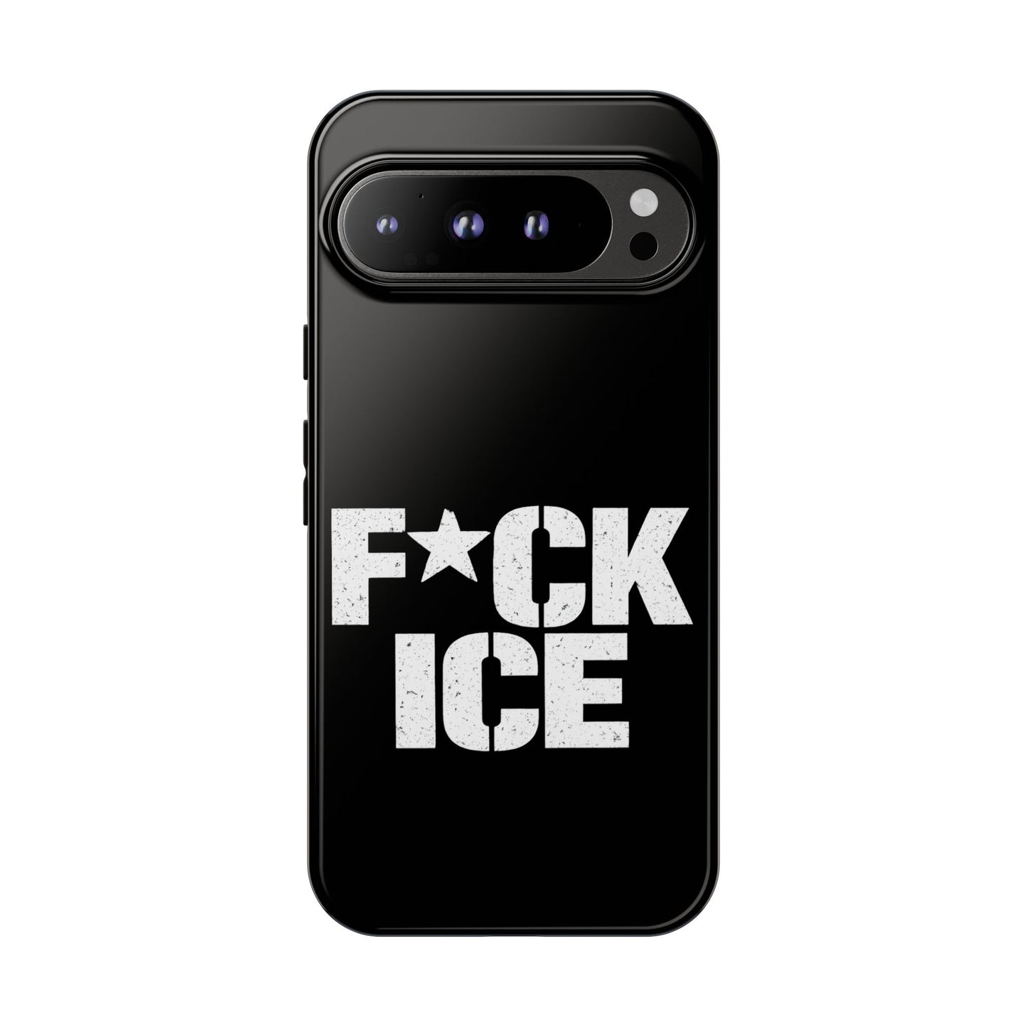 Phone Case — “F*CK ICE” Bold Protest Protective Cover
