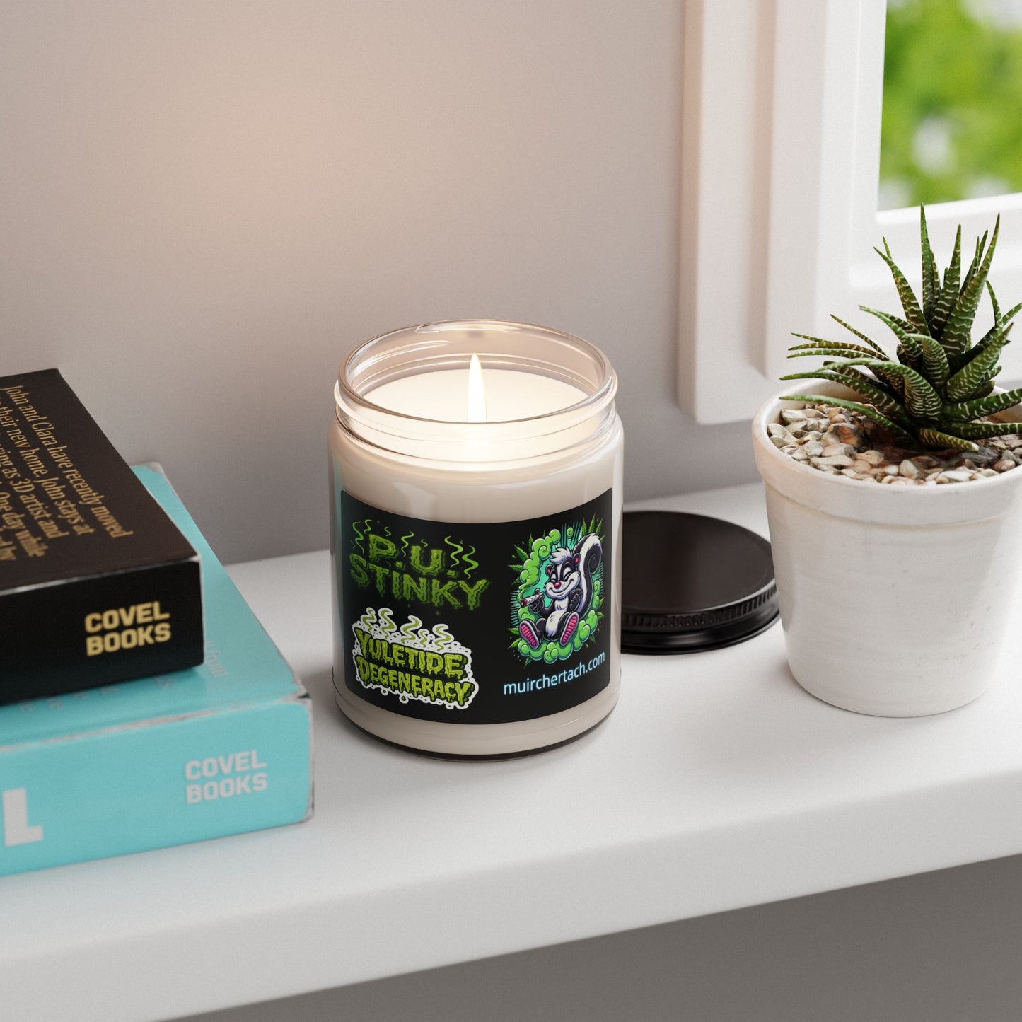 P.U. Stinky Candle - Fun Scented Soy Candle, Unique Gift, Home Fragrance, Quirky