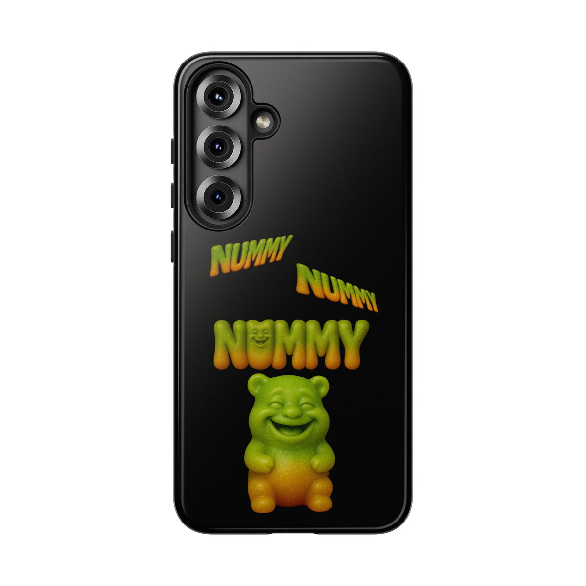 Nummy Gummy Phone Case — Cute Retro Green Gummy Bear Protective Case