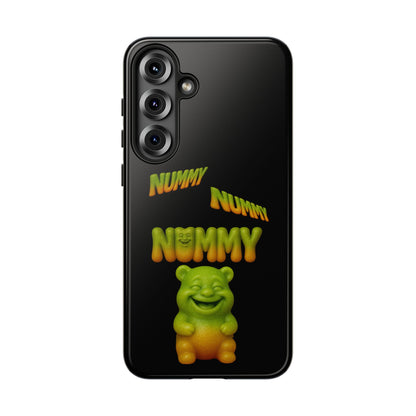 Nummy Gummy Phone Case — Cute Retro Green Gummy Bear Protective Case