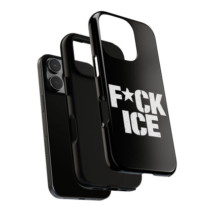 Phone Case — “F*CK ICE” Bold Protest Protective Cover