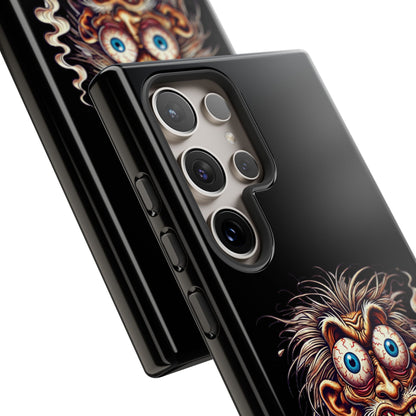 Phone Case — Wild Cartoon Monster Smoking Design