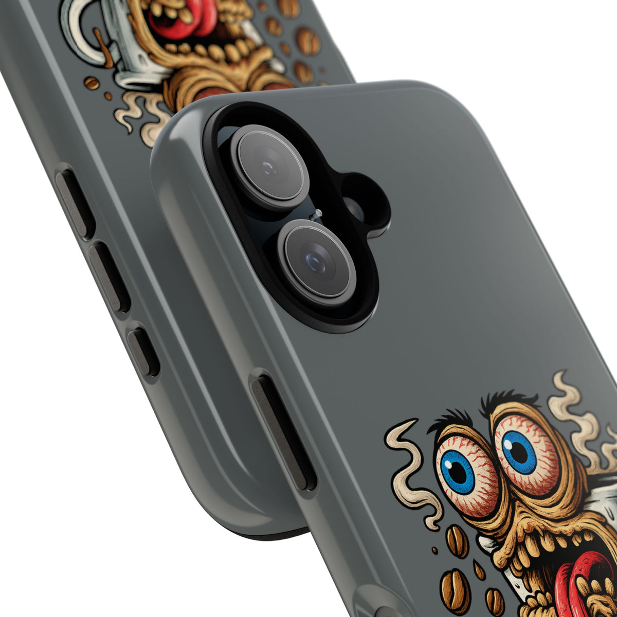 Phone Case — "This Isn't a Cup, It's a Cry for Help" Coffee Monster Design
