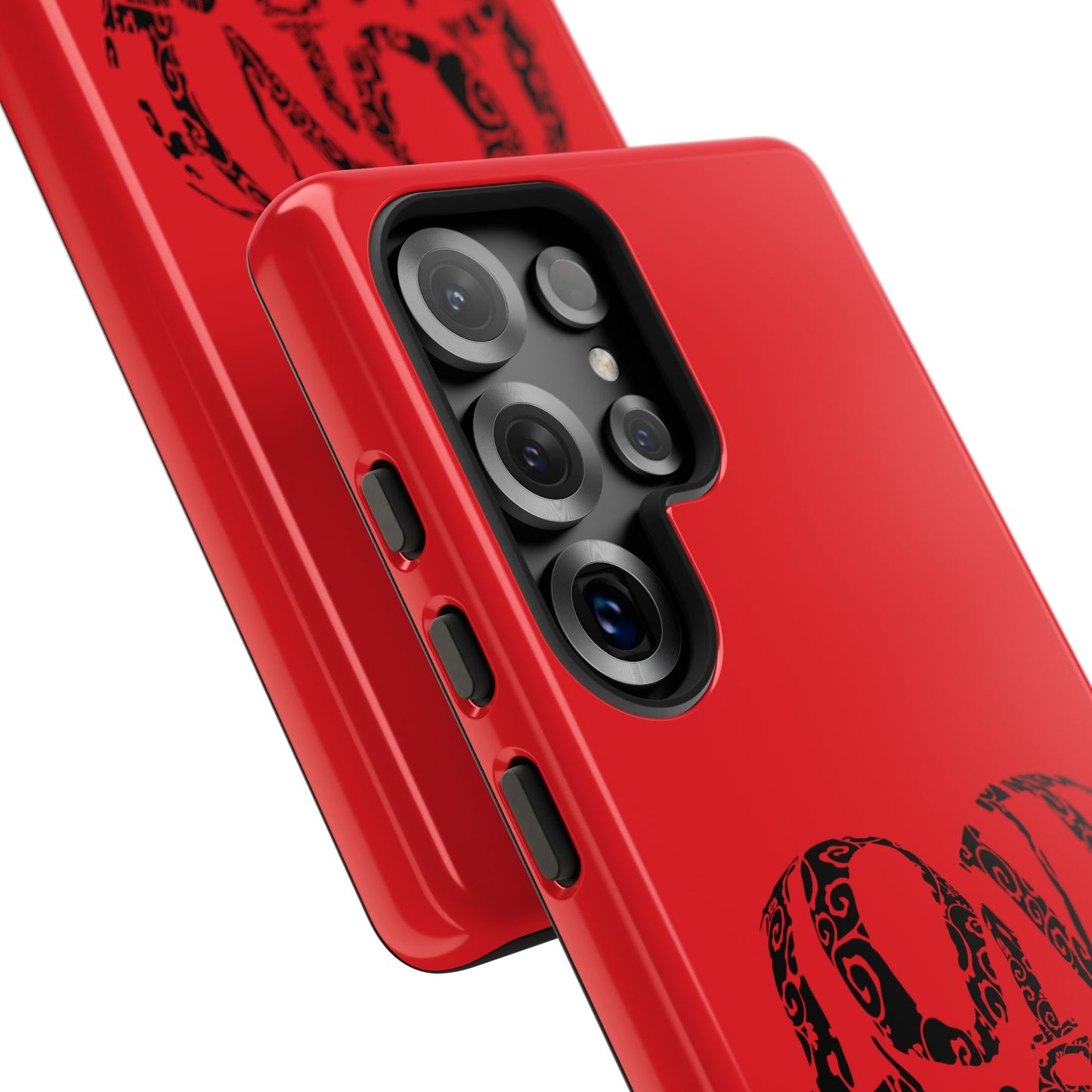 Red 'Love Justice' Heart Phone Case — Protective iPhone Cover, Valentine’s Gift