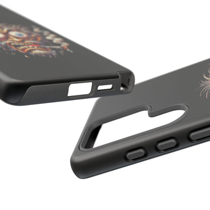 Phone Case — Wild Cartoon Monster Smoking Design