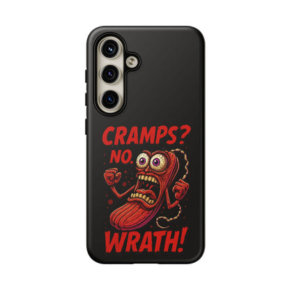 Phone Case — "Cramps? No, Wrath!" Retro Hot-Pepper Graphic