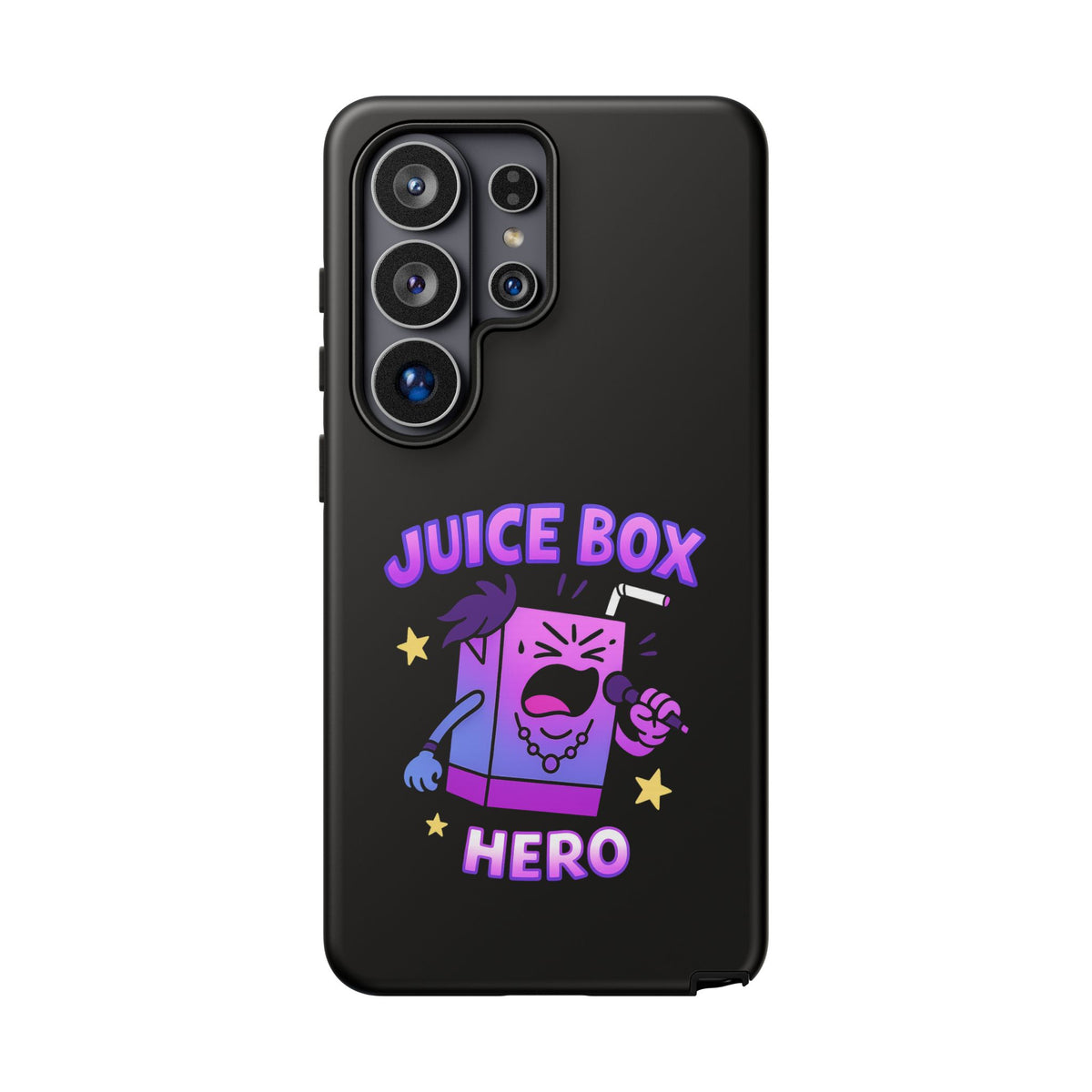 Phone Case — 'Juice Box Hero' Cute Cartoon Protective Cover