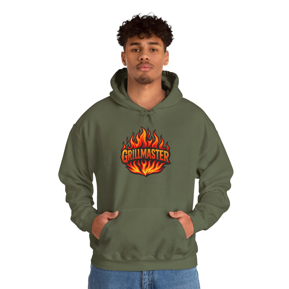 Grillmaster Hoodie – Fire Fueled, Meat Approved