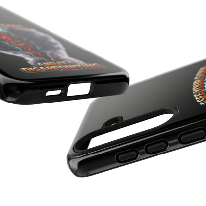 Phone Case — "I See Your Soul and It’s Disappointing" Dark Horror Graphic
