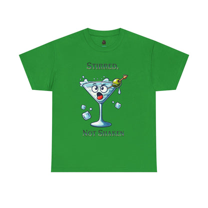 "Stirred, Not Shaken" Funny Martini