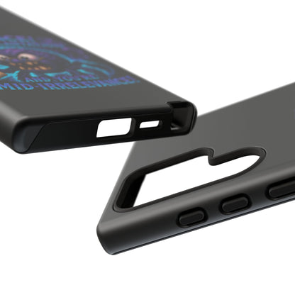 Phone Case — "Silence! I'm Mid-Incantation" Cute Angry Spider Magic Design
