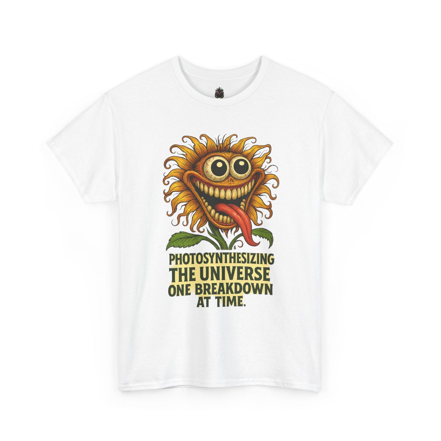 Photosynthesizining – Chaotic Sunflower Breakdown T-Shirt