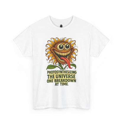 Photosynthesizining – Chaotic Sunflower Breakdown T-Shirt