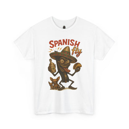 Spanish Fly – Tequila, Tacos & Trouble Tee