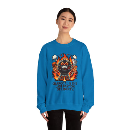Charcoal Liberty Grill Crewneck Sweatshirt