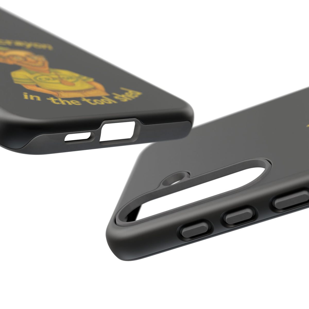 Phone Case — "Sharpest Crayon in the Tool Shed" Retro Teacher/Geek Protective Cover